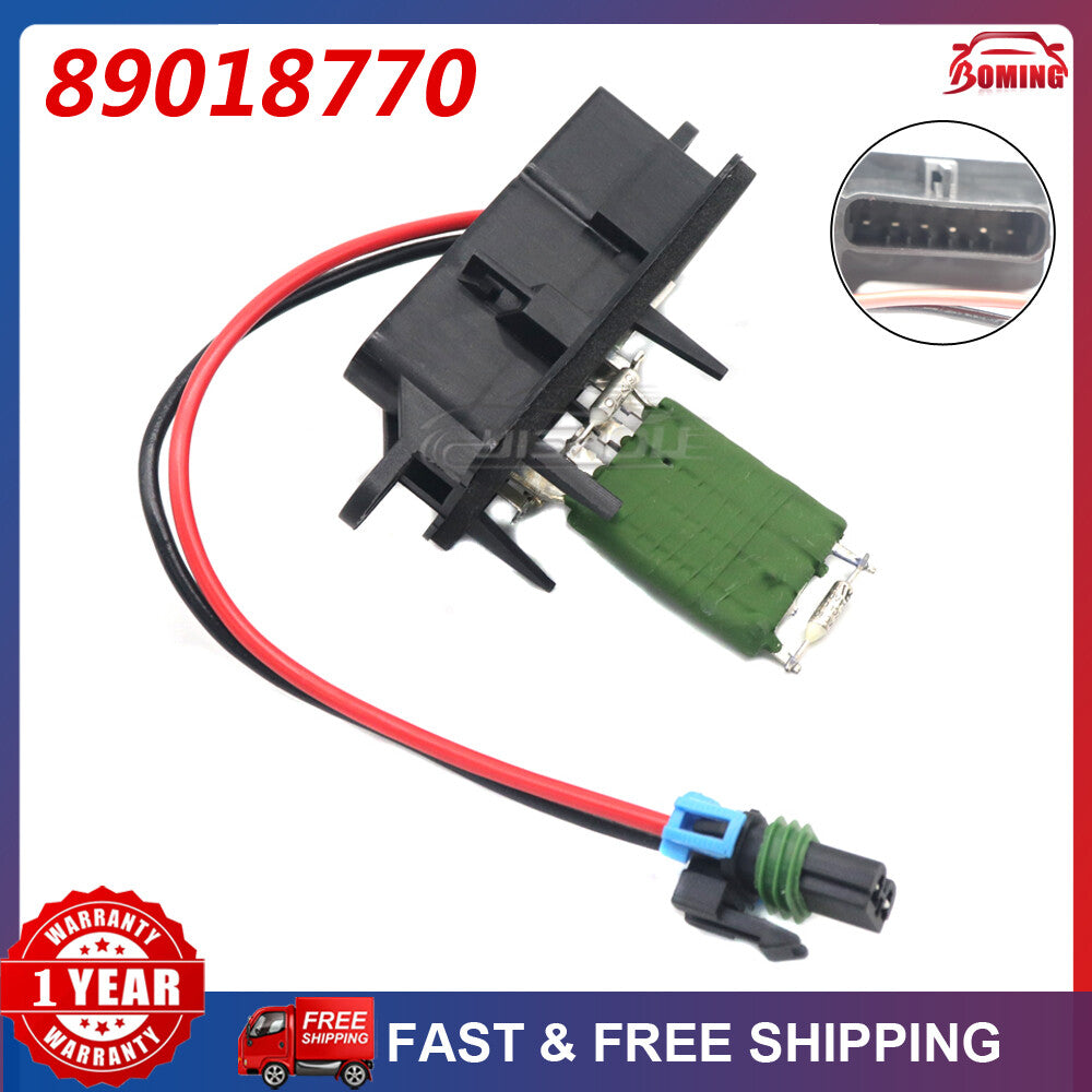 ya 11 6.6 NEW 89018770 Heater Blower Motor Resistor for Chevy Express1500 for GMC Savana 2500
