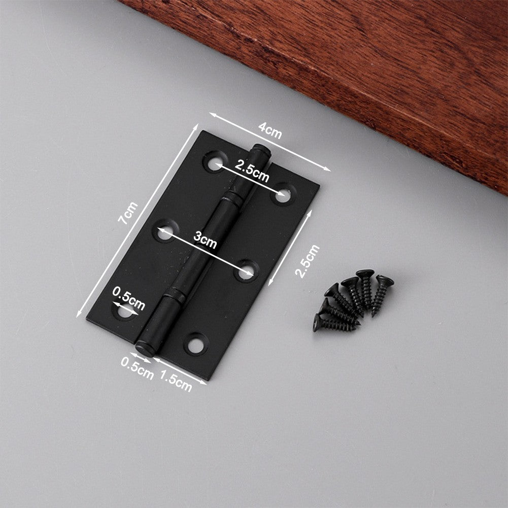 ya 14 8 PCS Door Hinges Black Finish with Ball ings for Cabinets and Doors
