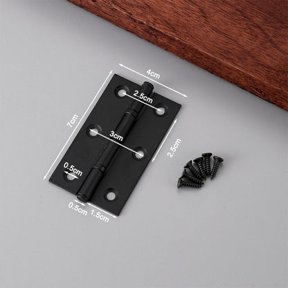 ya 14 8 PCS Door Hinges Black Finish with Ball ings for Cabinets and Doors