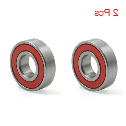 ya 5 8.7 2pcs 12mmx28mmx8mm 6001RS Double Sealed Deep Groove Ball Bearings for Vehic