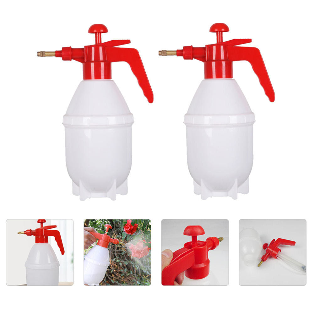 ya 17  2 Pcs Handheld Sprayer Garden Mister Watering Can Pump Bottles Flower Small