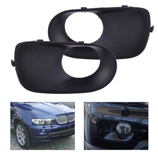 ya 1 8.5.1 Two fog lamp grills for front bumper covers, left and right, suitable for X5 E53 03-06