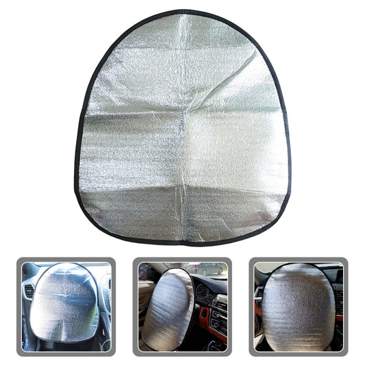 ya 1 7.3 Steering Wheel Sun Visor Car Sunshade Heat Resistant Cover Block