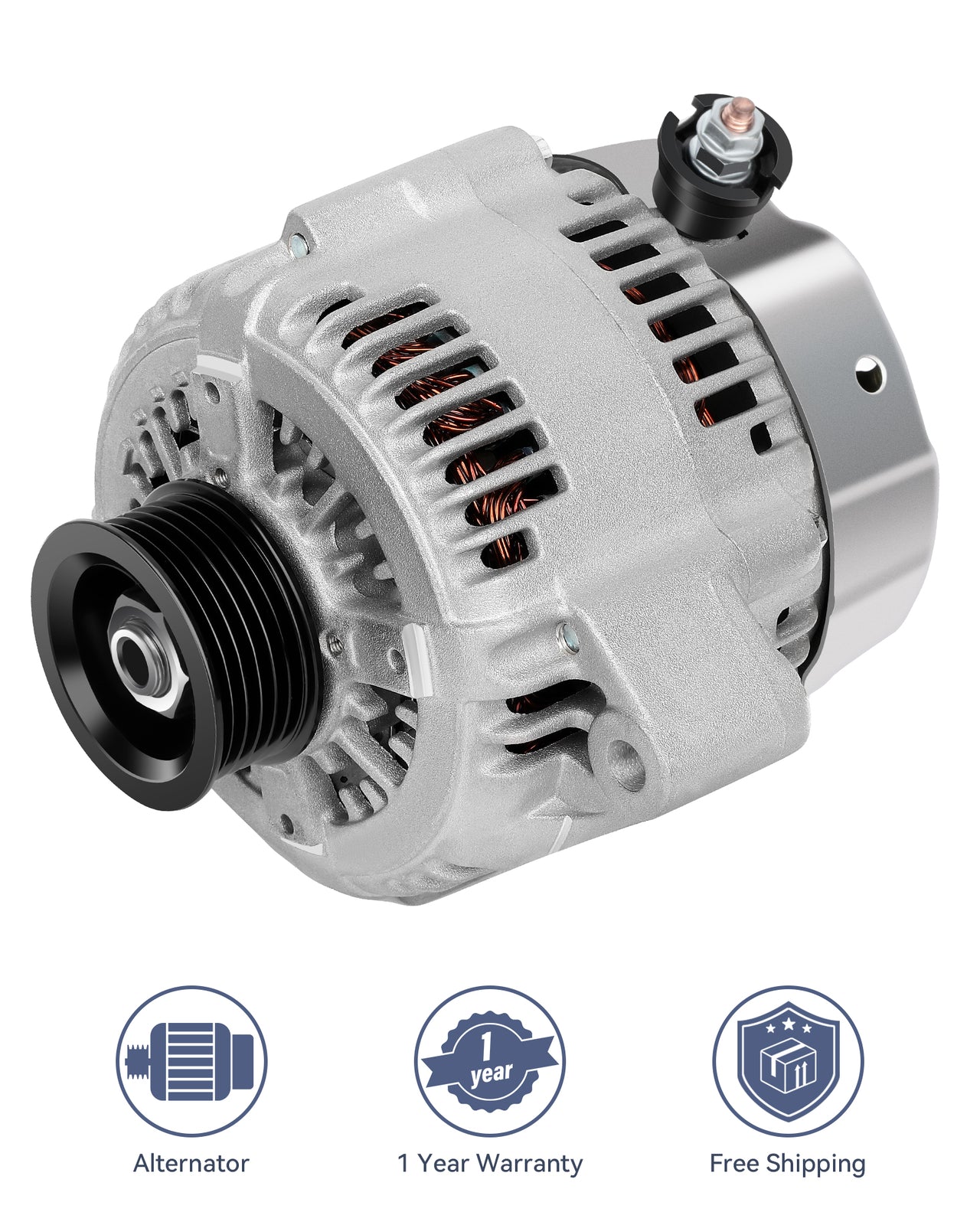ya 27 7.2 New Alternator 12V AND0279 Fit for 2000-2002 for Toyota Tundra Pickup 4.7L V8
