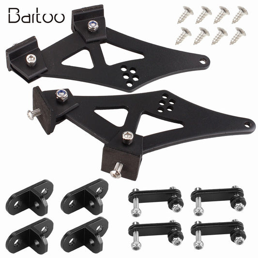 ya 3 6.25.3 Rear Wing Trunk Tail Spoiler Mount Brackets 5 Universal Car CNC Aluminum Alloy
