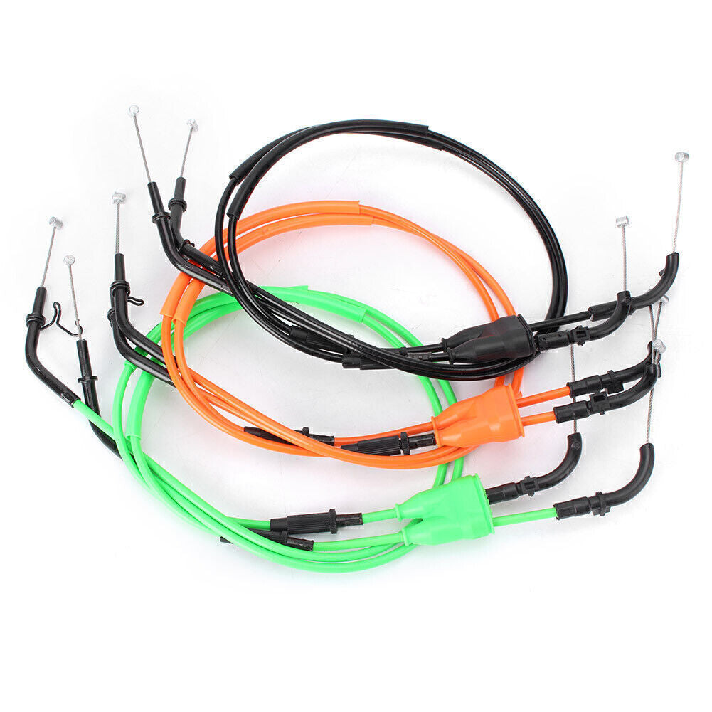ya 5 8.7 for Kawasaki ZX10R 2006-2007 2x Motorcycle Throttle Cable Accelerator Wire