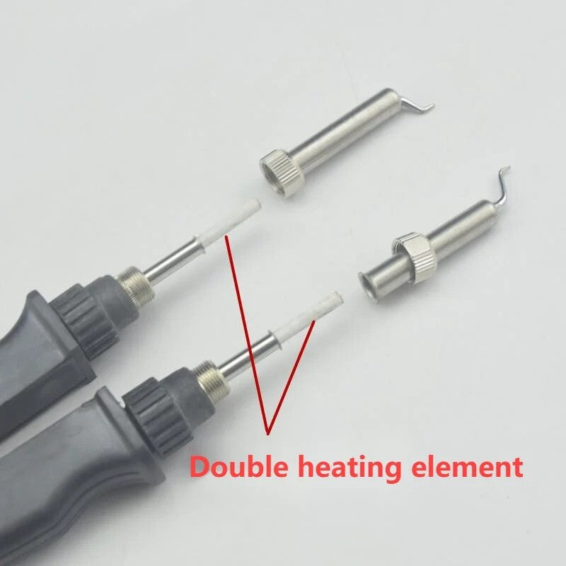 Thermostatic Double Soldering Iron Welding Station 902 Handle Clamp Forceps