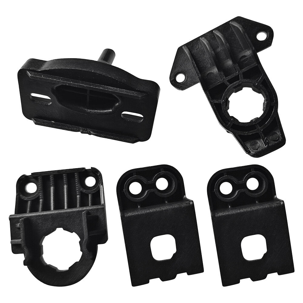 ya 5 8.7 Front Headlight Bracket Repair Kit for X5 G05 2019-2022 | X6 G06 2020-2022 Black