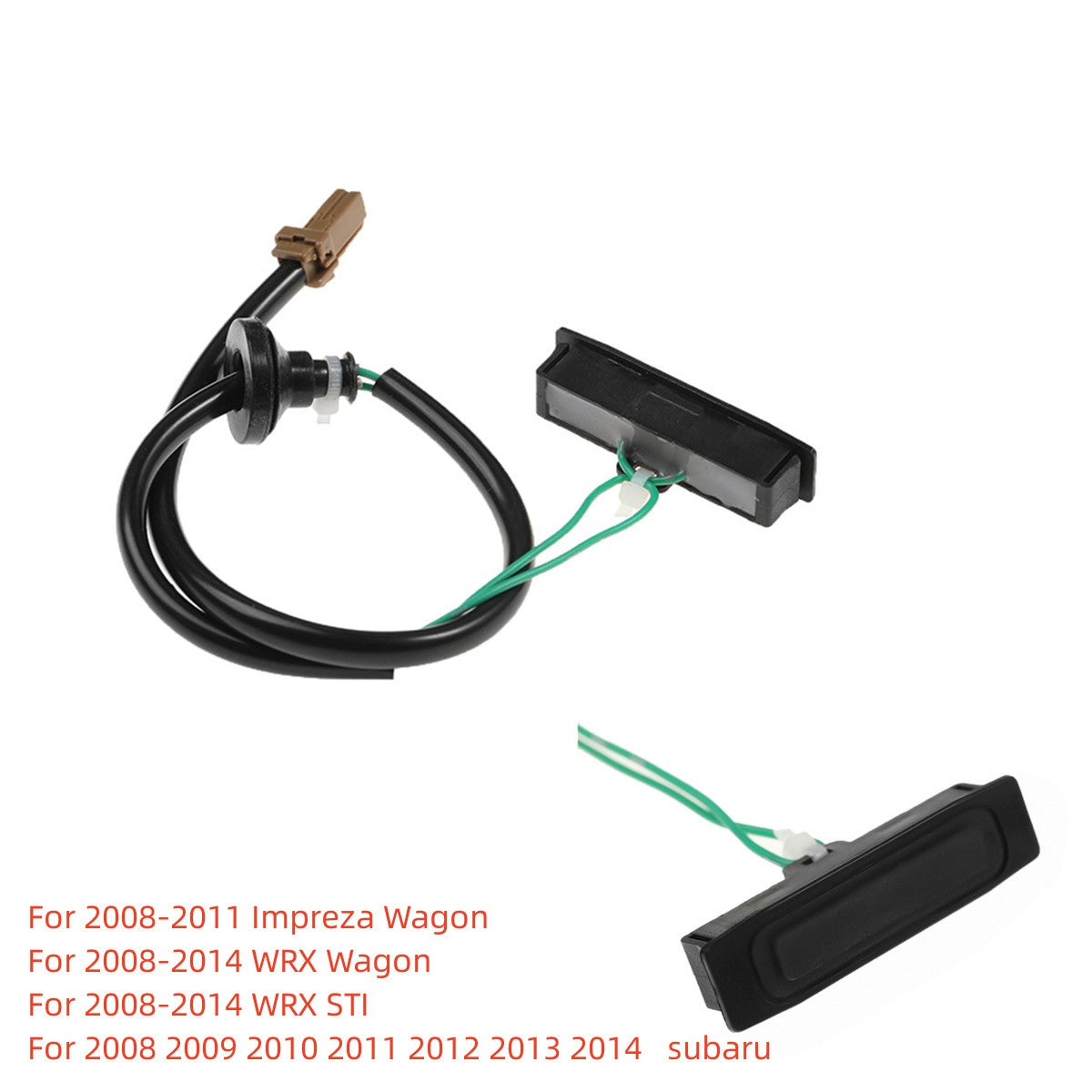ya 13 Wagon STI for Subaru Black Rear Lift Gate Trunk Switch 63270FG001 for 2008-2014 WRX