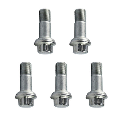 ya 5 8.7 For Chrome for Mercedes-Benz ML550 S500 GLK350 S550 CL500 GL450 Lug Bolt Nut 5 pcs-.