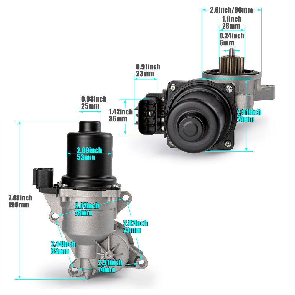 ya 9 6.5.2 Transfer Case Shift Motor 23369032 for Chevrolet for Silverado for GMC 1500 (2007-2018)