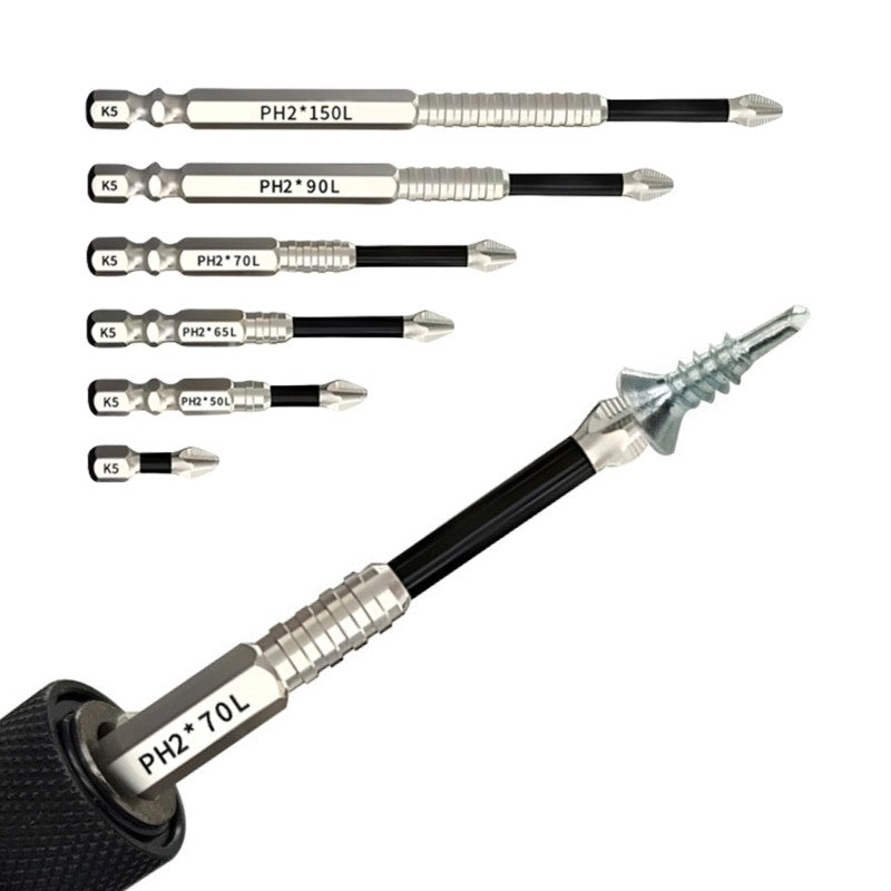 ya 26 Heavy Duty Screwdriver Drill Bit 6Pcs For Electric Manual Impact Driver