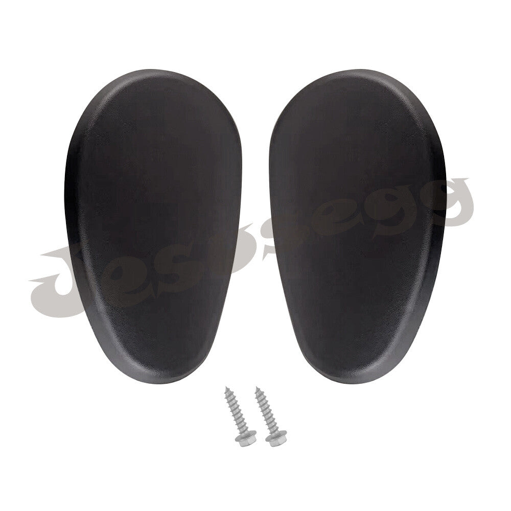 ya 5 8.7 Tubular Side Steps Bars End Caps Set For 2009-2010 for Dodge for Ram 2011-16 68044463AB