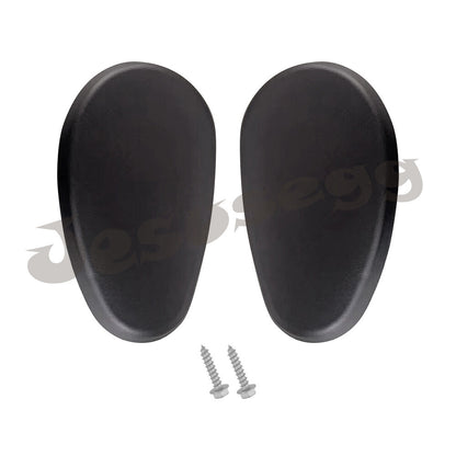 ya 5 8.7 Tubular Side Steps Bars End Caps Set For 2009-2010 for Dodge for Ram 2011-16 68044463AB
