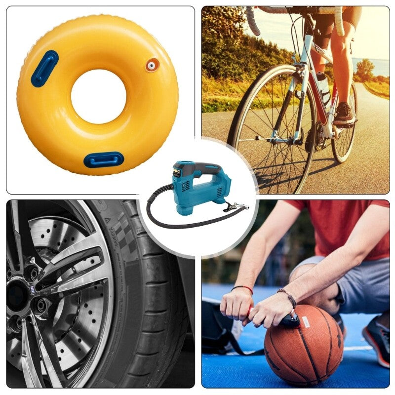 ya 14 Cordless Tire Inflator Air Compressor for 18V 160PSI LED Light Handheld