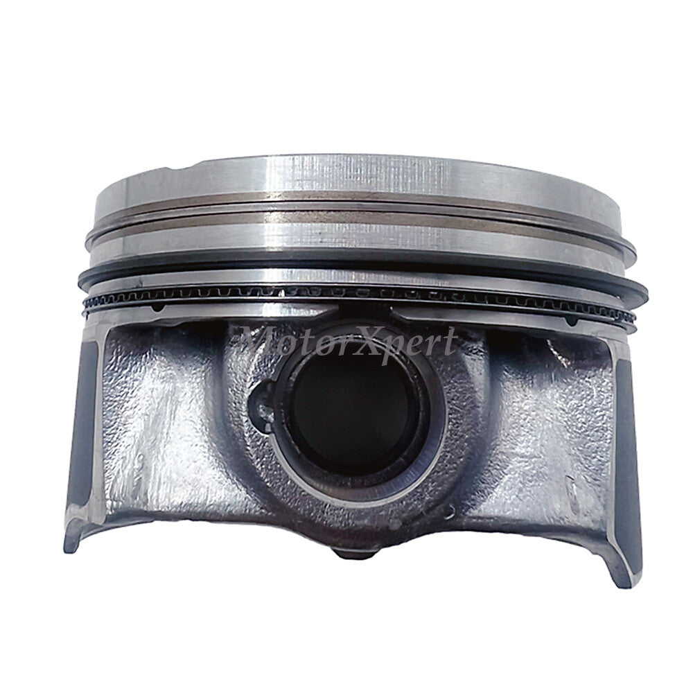 ya 3 6.25.2 06H107065AM 4 Set KS OE Pistons&Rings for Audi A3 A4 A5 Q5 TT Quattro 2.0T