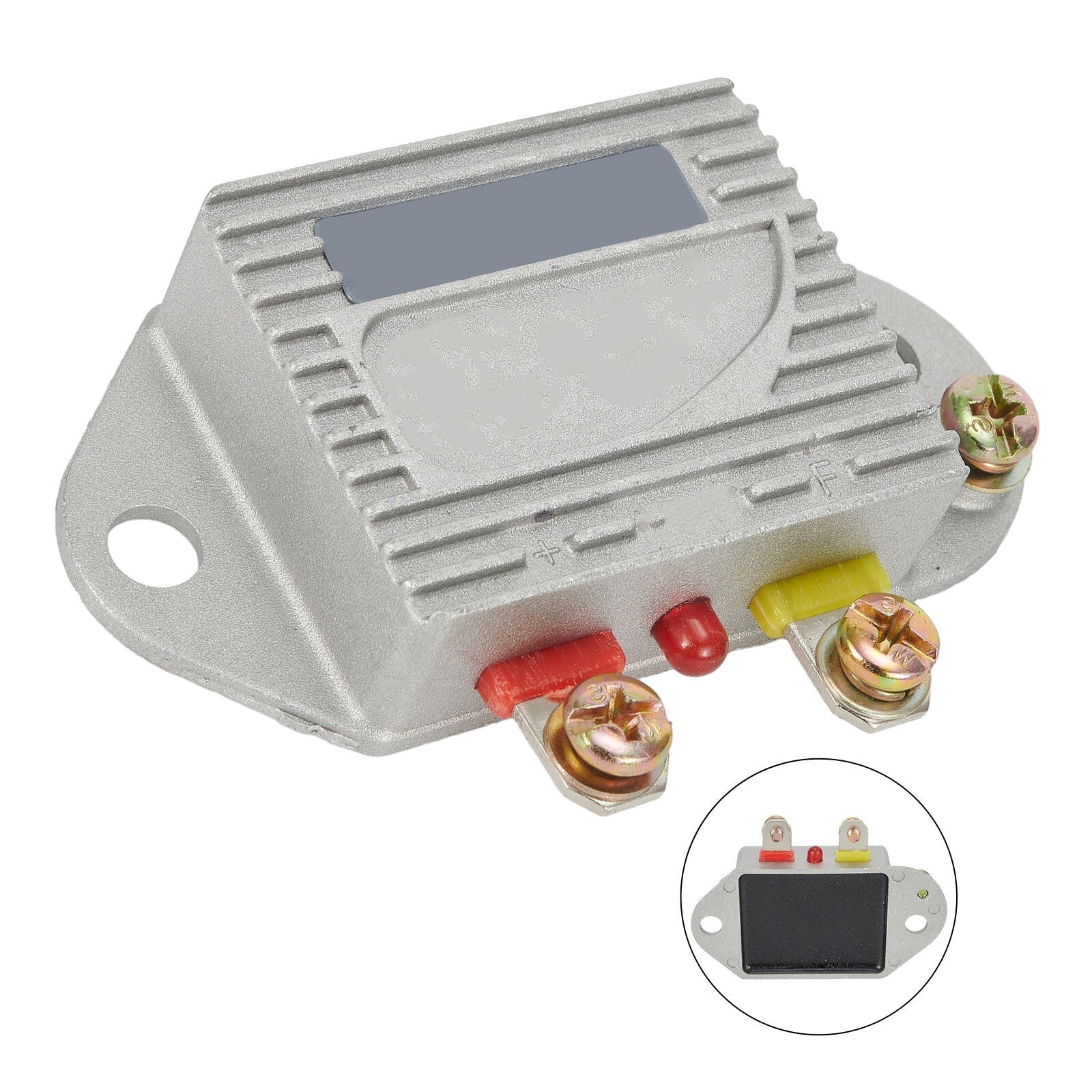 ya 5 8.7 14V/12V 1000W Silver Electronic Generator Regulator For-Car-Universal-Regulator