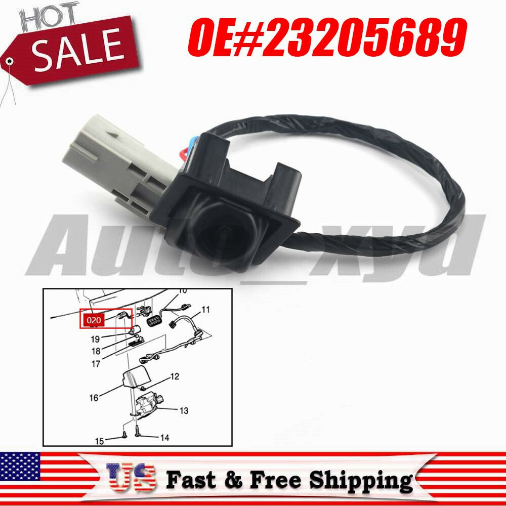 ya 10 5.29 Rear View Backup Camera 23205689 New for Cadillac SRX 2010 - 2016 11 12 13