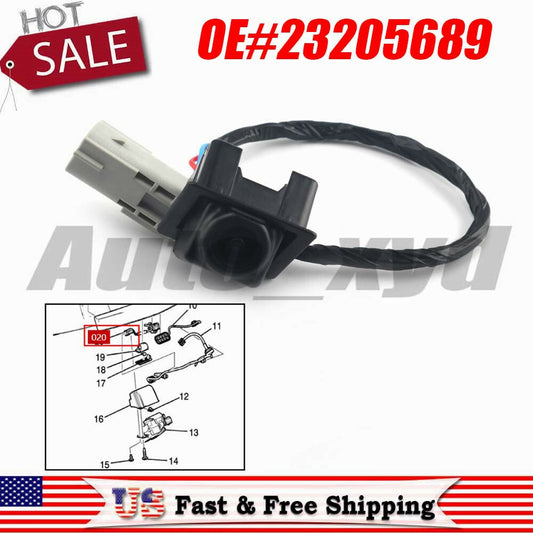ya 10 5.29 Rear View Backup Camera 23205689 New for Cadillac SRX 2010 - 2016 11 12 13