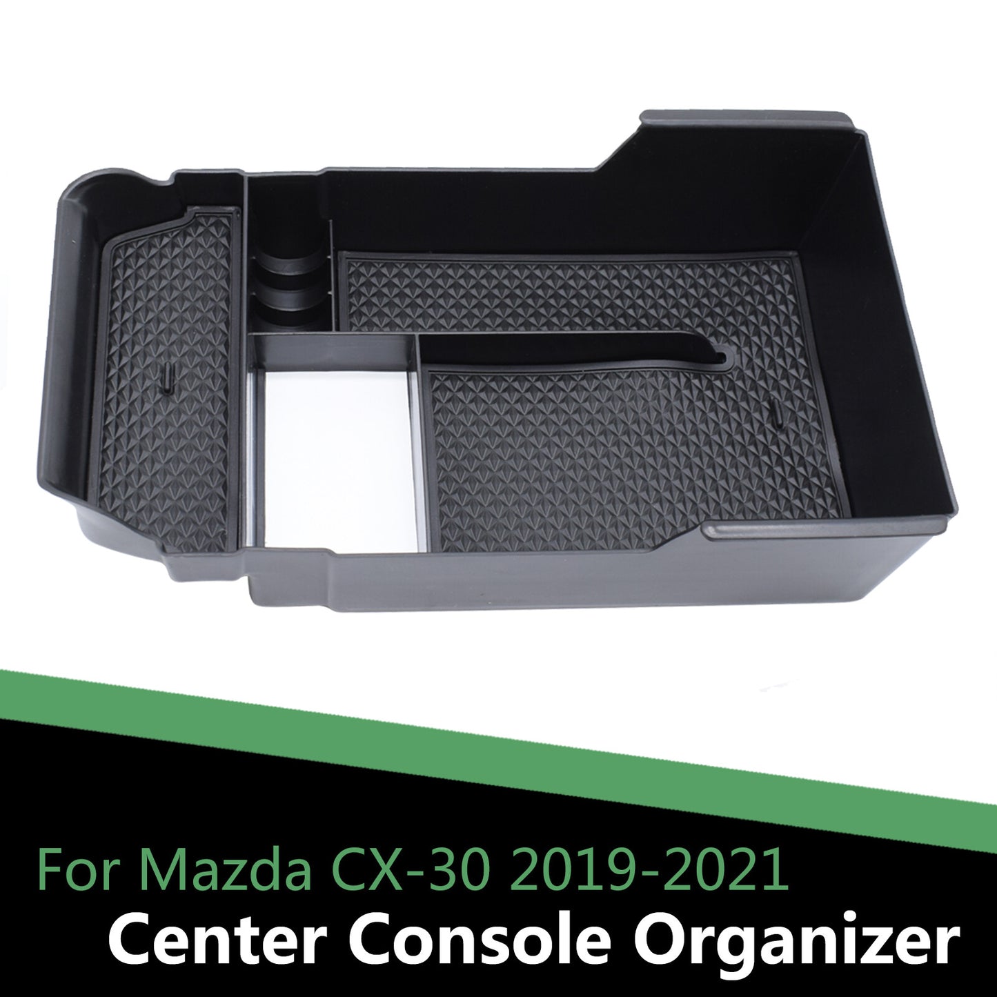 ya 2 6.26 for Mazda CX-30 CX30 2019-2021 Center Console Organizer Armrest Storage Box Tray