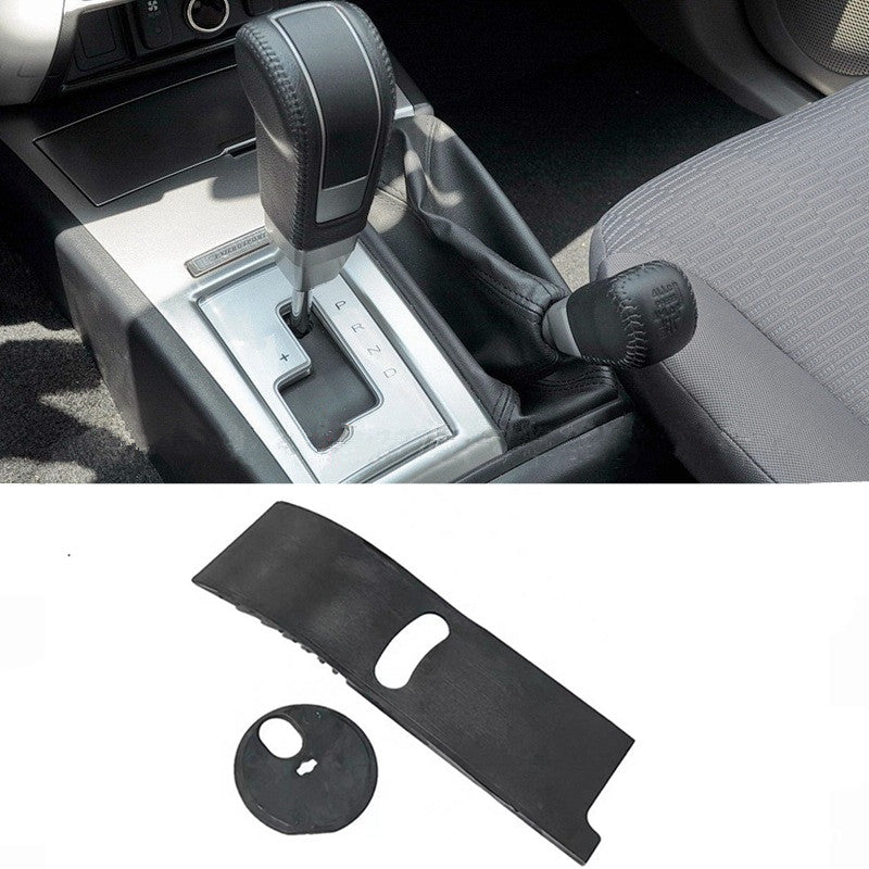 ya 12 5.22 for Mitsubishi for Challenger KH4W 2.5 4WD Gear Knob Shifter Slider Shifting Cover