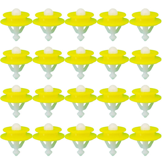 ya 7 6.10.3 20pcs Fender Splash Guard Clips and Grommets 30698669 for Volvo C30