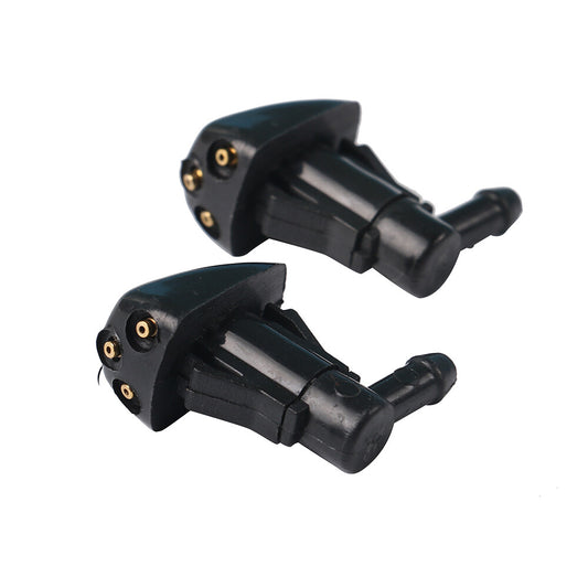 ya 13 Fits for Tucson Sportage 2005-2010 2Pcs Front Windshield Wiper Washer Jet Nozzle