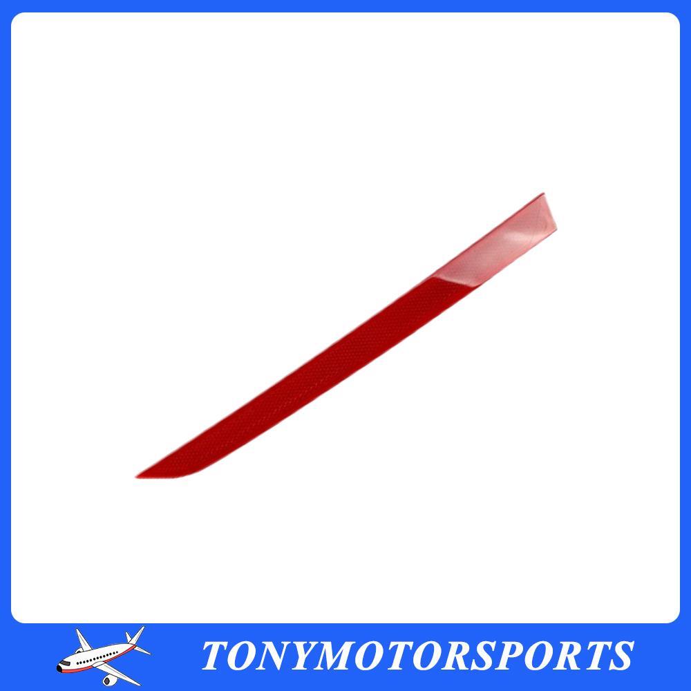 ya 27 6.18.2 Bumper Marker Reflector Red Left Rear Fit for BMW 3-Series F30 F31 M Sport 328i 335i