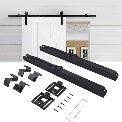 ya 26 New 2pc Soft Close Mechanism For Damper Sliding Barn Door Hardware Track Kit