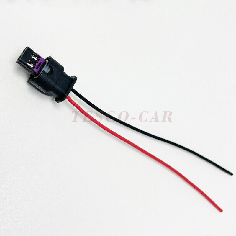ya 2 7.14 2 Pin WIRING CONNECTOR PLUG HOUSING 4F0973702 for VW for Audi for Skoda Fuel Injector