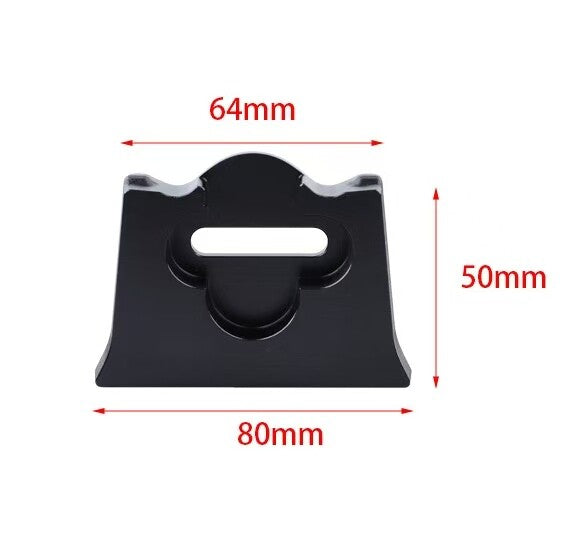 ya 5 8.7 Black Aluminum Alloy Rear Tailgate Stopper Limiter for Jeep for Wrangler JK 07-17 -