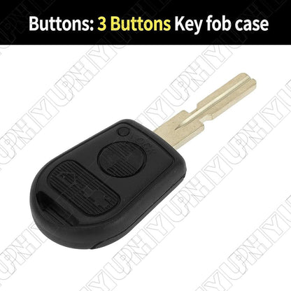 ya 5 8.7 3 Buttons Key Shell Case Housing for BMW 528i 540i 740i 740iL 750iL Z3 HU58