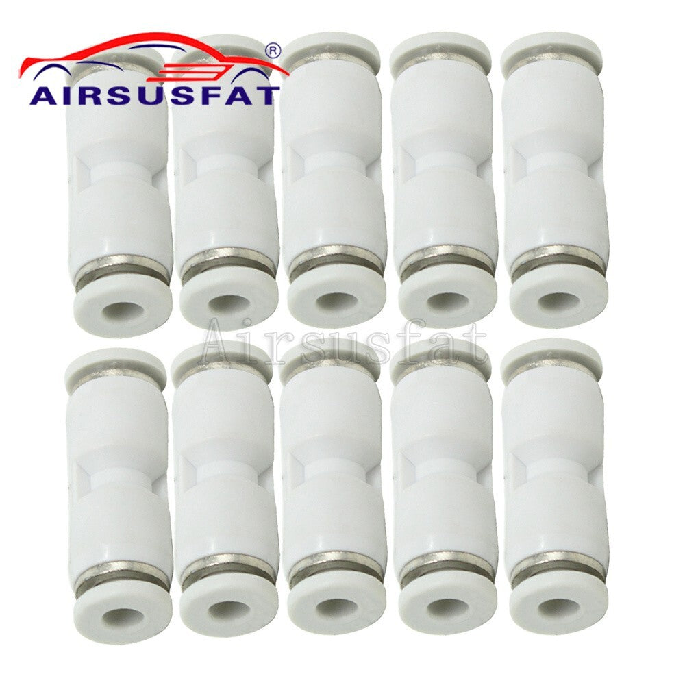 ya 1 8.5.1 10x 4mm for Mercedes Air Suspension Air Pipe Hose Repair Straight Connectors 