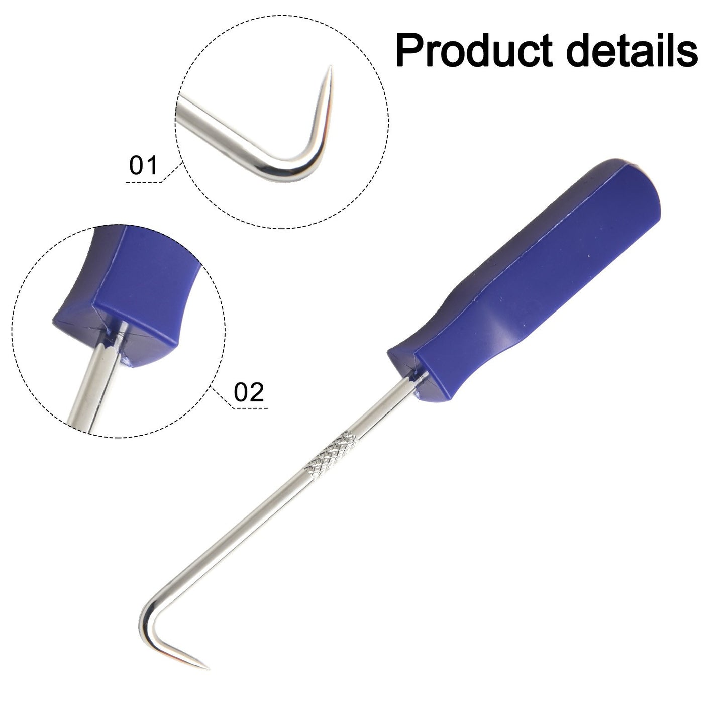 ya 14 2pcs Set Car Pick&Hook Tool/O for RING Oil Seal Gasket Puller Remover Hand