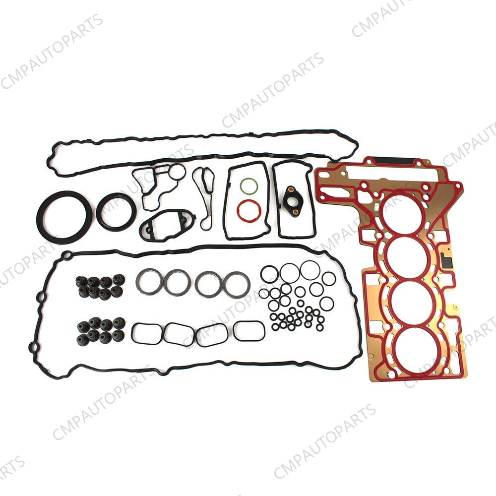 ya 5 8.7 N20 Engine Overhaul Gasket Kit with Head Bolts for BMW 228i 328i 320i X3 X5 2.0L
