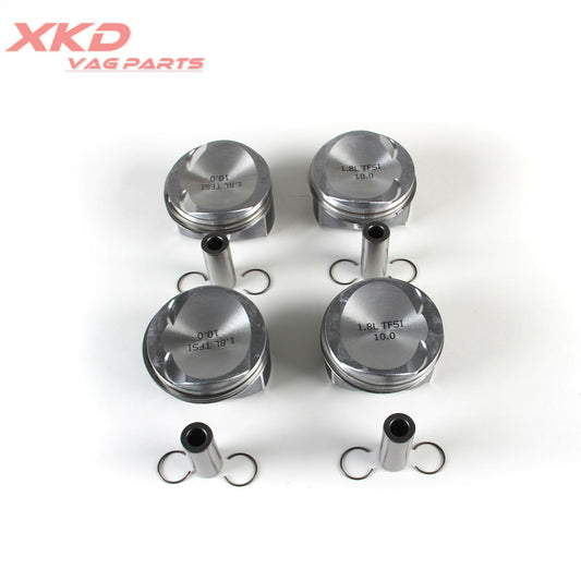 ya 3 6.25.2 1.8T ¦µ21mm EA888 Engine Pistons Rings Assembly Set for VW for Passat CC for Golf for Audi A3
