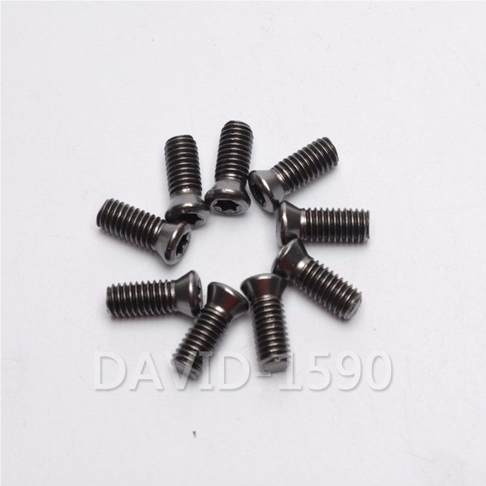 10pcs M2 M2.5 M3 M4 M5 M6 Torx Screw for Replaces Carbide Insert CNC Lathe Tools