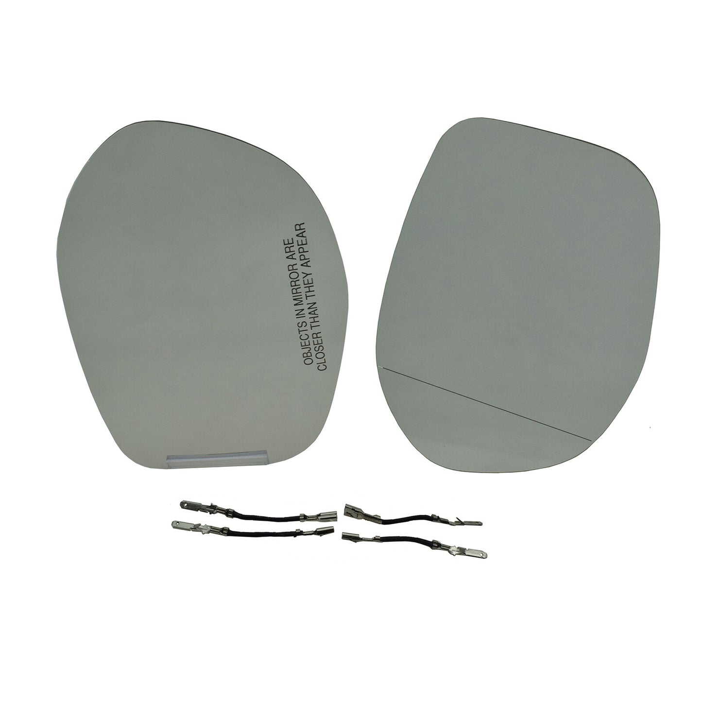 ya 1 8.5.4 Driver and Passenger Side Heated Mirror Glass Pair Fits 2014 - 2017 for Honda Odyssey 