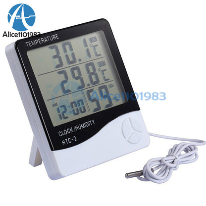 ya 14 Inside And Outside The Home Electronic Hygrometer Thermometer Pision HTC-2