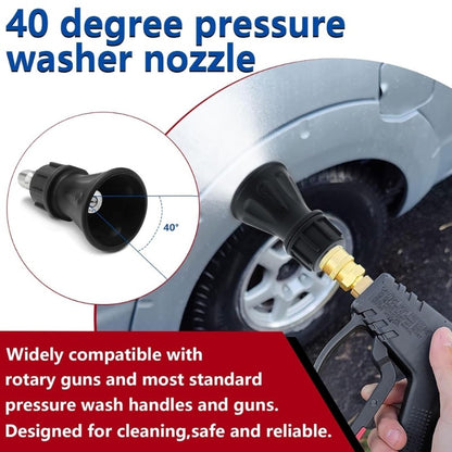 ya 26 40 De Pressure Washer Nozzle 1/4 Foot Fast Link Permanent Untarnished