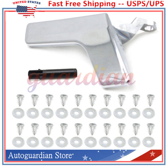 ya 11 6.6 for Mercedes C250 C300 C350 W204 Left Silver Inside Upgraded Door Handle Kit