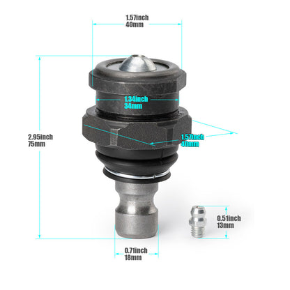ya 5 8.7 4-Pack Death Grip Ball Joints for Polaris RZR XP1000 XP4 XP 1000 EPS Turbo