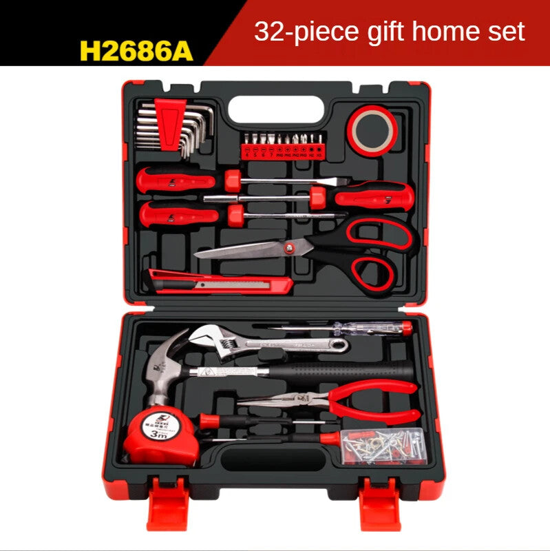 ya 26 32pcs Multifunctio l Household Hardware Combi tion Tool Set Manual Repair