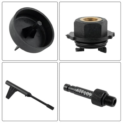 ya 5 8.7 4pcs Transmission Oil Filling Adapter Tool for Mercedes For Draining Charging