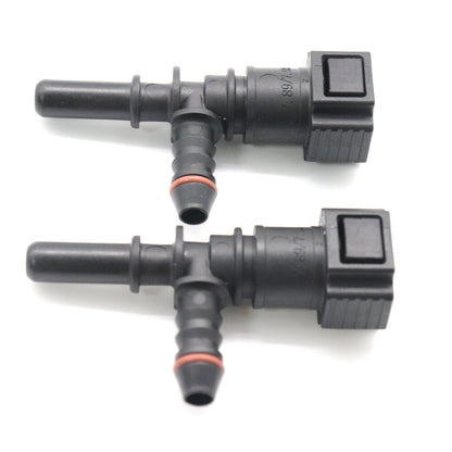 ya 5 8.7 2PCS 7.89mm ID6 New Fuel Line Hose Pipe Quick Release Female Connector