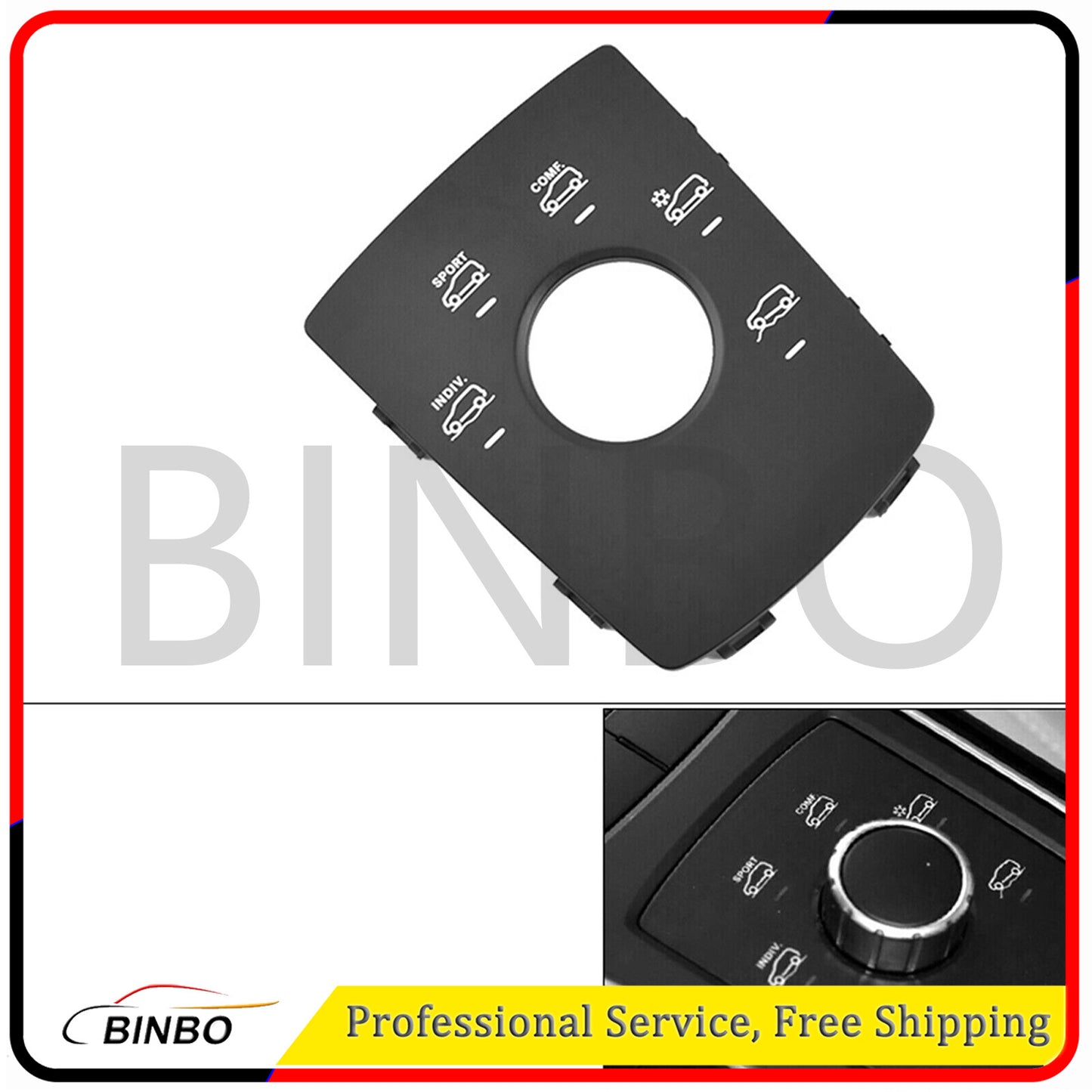 ya 13 Interior Multimedia Switch Button Panel for Mercedes-Benz ML GL W166 2012-2015