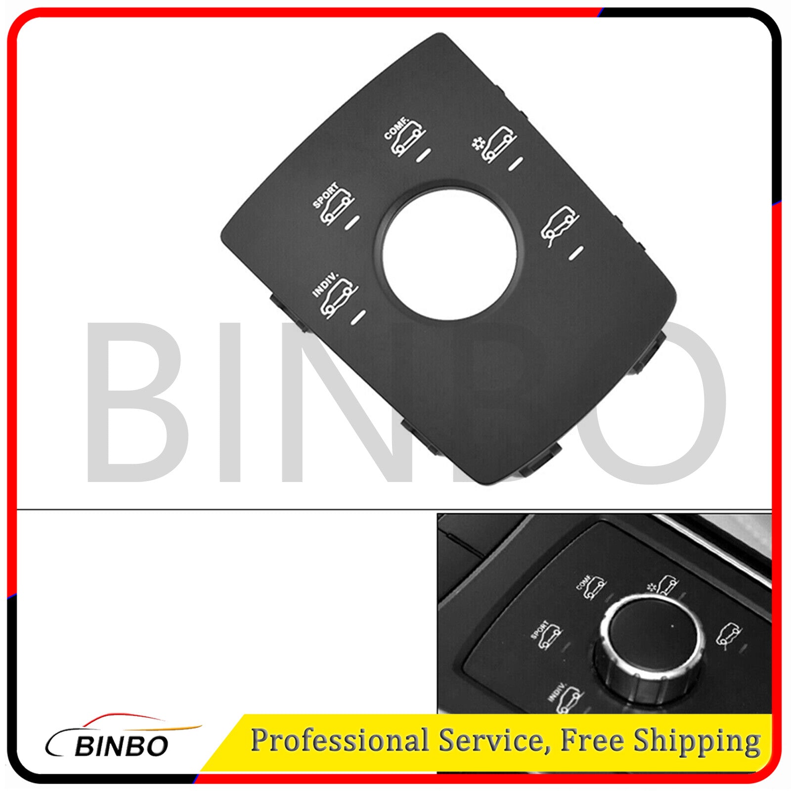 ya 13 Interior Multimedia Switch Button Panel for Mercedes-Benz ML GL W166 2012-2015