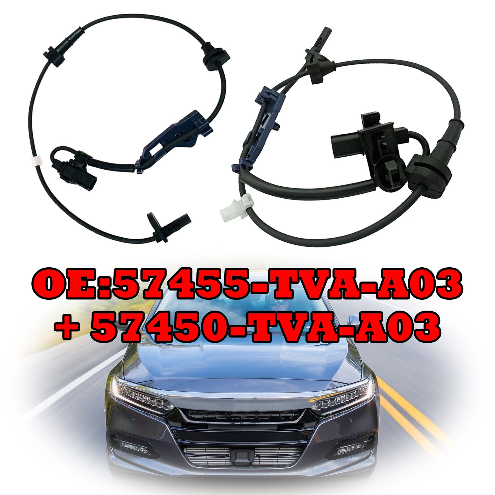 ya 1 8.5.1 2¡ÁABS Wheel Speed Sensor Front Right & left for Honda Accord 2018-2021 D1