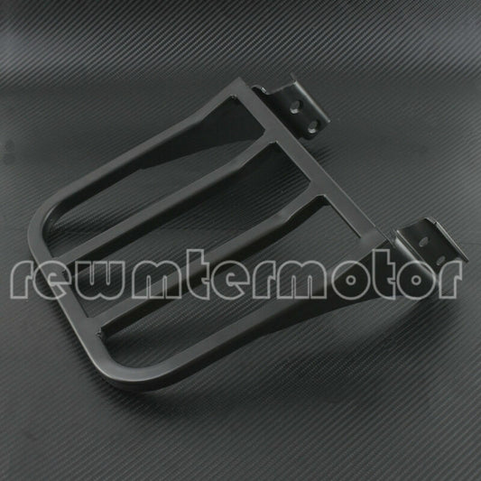 ya 12 5.21 Backrest Sissy Bar Luggage Rack Fit for Harley Sportster XL Dyna Softail Black