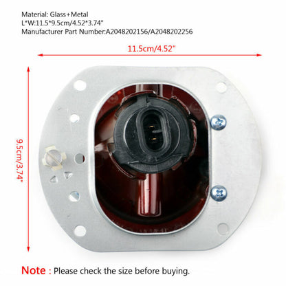 ya 1 8.12 baidi 1X Right Passenger Fog Light A2048202256 For 2008-2010 for Benz C300 C63 AMG C350
